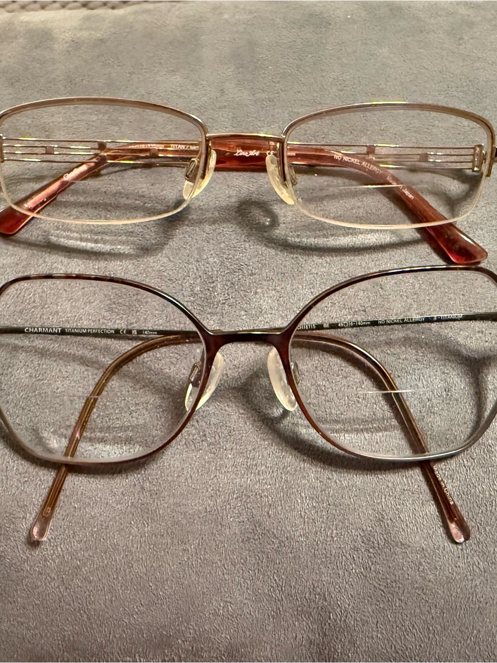Charmant Two Pair Eyeglasses